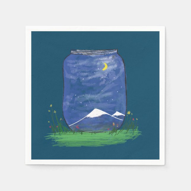 Servilleta De Papel Cielos (Anverso)