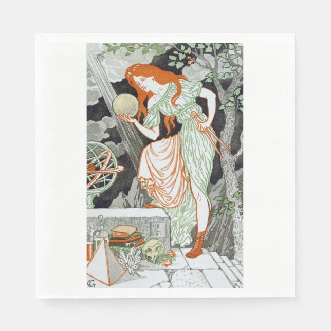 Servilleta De Papel Científica (Mujeres en Ciencia y Tecnología) (STEM (Anverso)