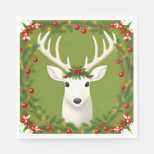 Servilleta De Papel Ciervo de Navidad adorable