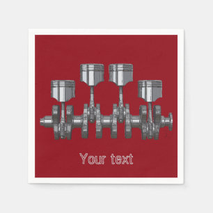 Servilleta De Papel Cigüeñal del pistón