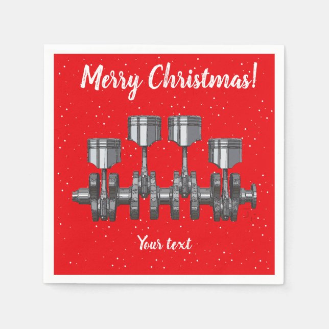 Servilleta De Papel Cigüeñal del pistón (Anverso)