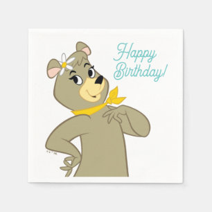 Servilleta De Papel Cindy Bear Playful Pose