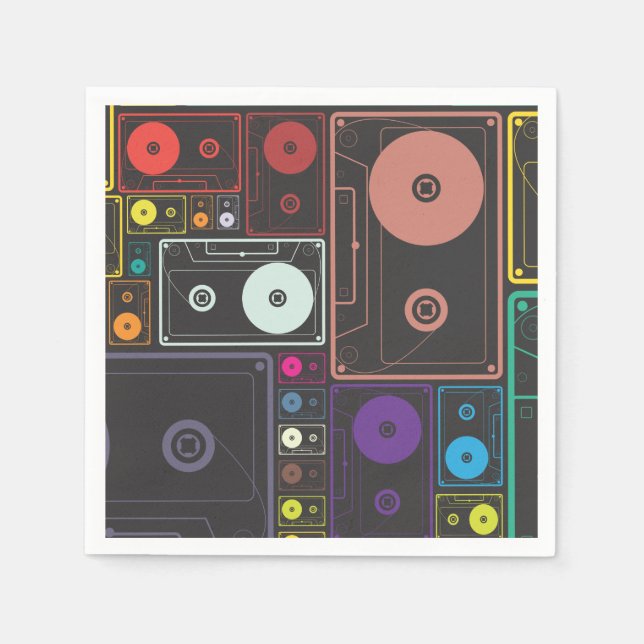 Servilleta De Papel Cintas Cassette (Anverso)