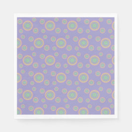 Servilleta De Papel Circle pattern