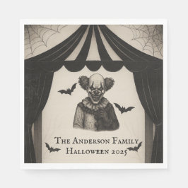 Servilleta De Papel Circo vintage | Halloween, tema del Carnaval