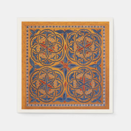 Servilleta De Papel Círculos medievales
