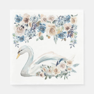 Servilleta De Papel Cisne blanco