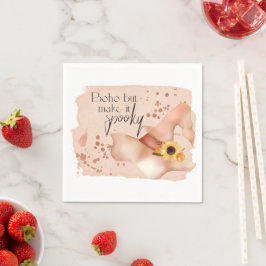 Servilleta De Papel Cita boho de otoño