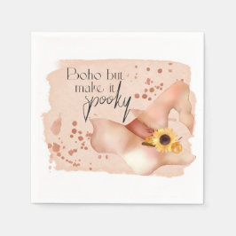 Servilleta De Papel Cita boho de otoño