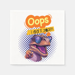 Servilleta De Papel cita de dinosaurios