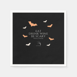 Servilleta De Papel Cita de Hallowine Halloween Come Bebe