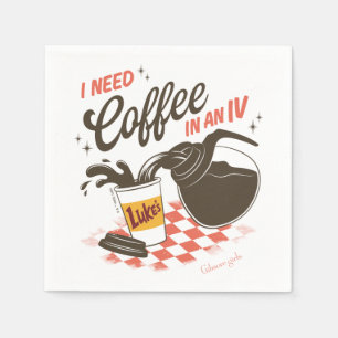 Servilleta De Papel Cita de Luke's Coffee IV de Gilmore Girls