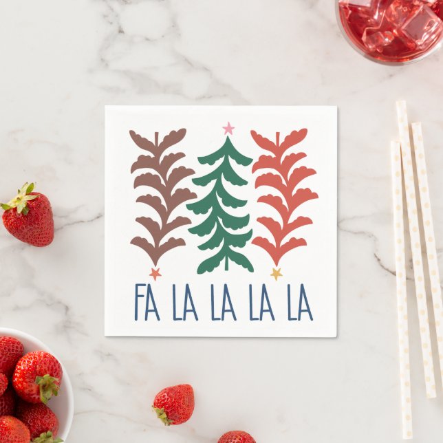 Servilleta De Papel Cita de Navidad Boho (In situ)