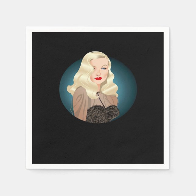 Servilleta De Papel Cita de Peekaboo Spooky (Anverso)
