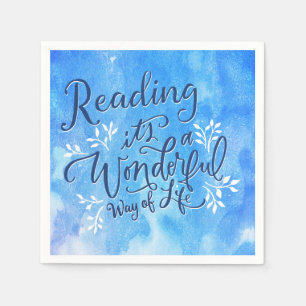 Servilleta De Papel Cita literaria del grupo de lectura del club de li