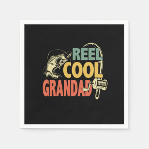 Servilleta De Papel Citas de abuelo   Pesca Guay Grandad