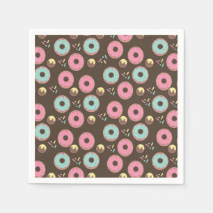 Servilleta De Papel Citas de Donut Fiesta Baby Shower Sprinkles