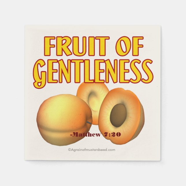 Servilleta De Papel Citas de la Biblia (Anverso)