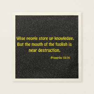 Servilleta De Papel Citas religiosas