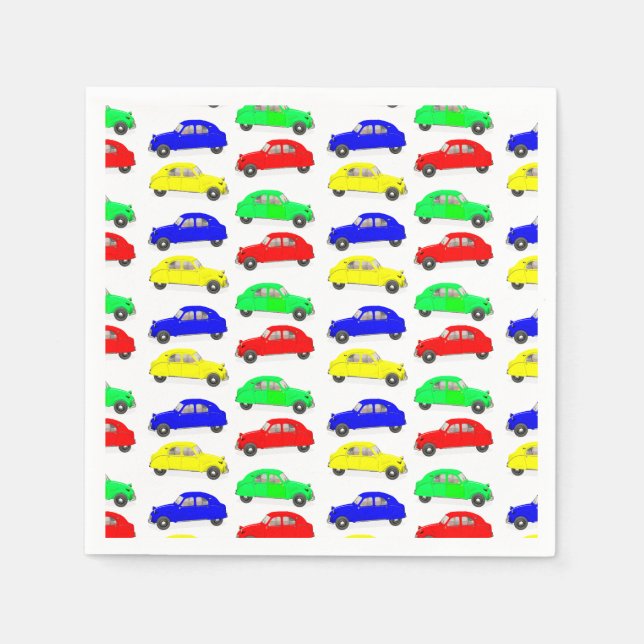 Servilleta De Papel Citroen 2 CV (Anverso)