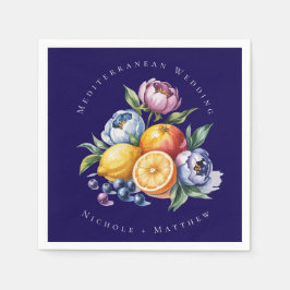 Servilleta De Papel Citrus Bouquet Boda