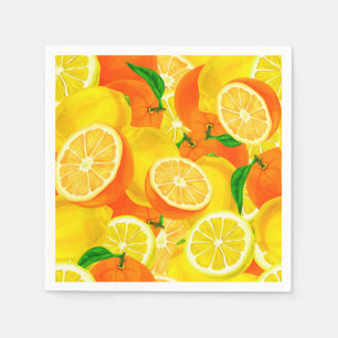 Servilleta De Papel Citrus Napkins
