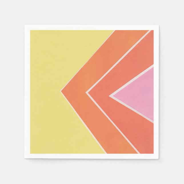 Servilleta De Papel Citrus Triangles (Anverso)