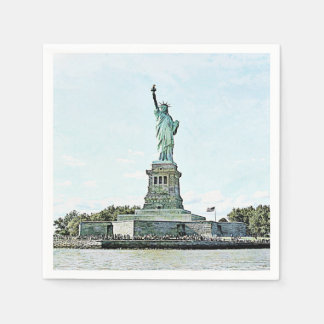 Servilleta De Papel Ciudad de Nueva York - Estatua de la Libertad