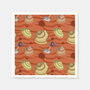 Servilleta De Papel Clam Digging