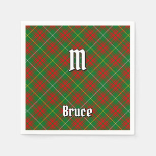 Servilleta De Papel Clan Bruce Hunting Tartan