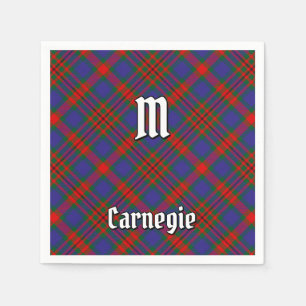 Servilleta De Papel Clan Carnegie Tartan