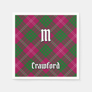 Servilleta De Papel Clan Crawford Tartan Napkins