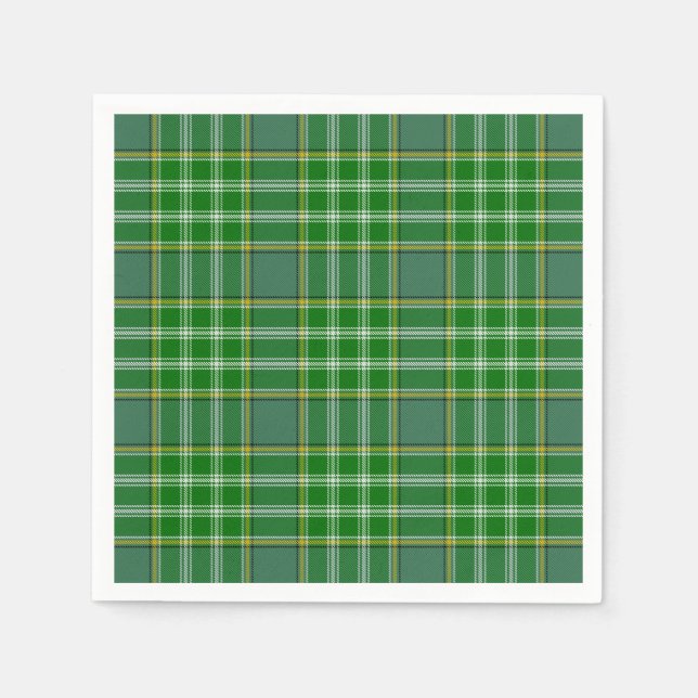 Servilleta De Papel Clan Currie Tartan (Anverso)