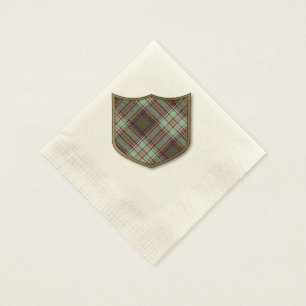 Servilleta De Papel Clan de Anderson Plaid Scottish tartan