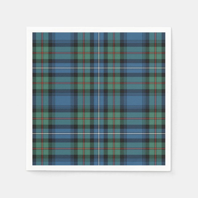 Servilleta De Papel Clan Donnachaid Robertson Papel Fiesta Napkins (Anverso)