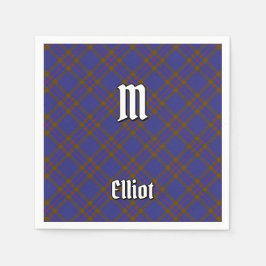 Servilleta De Papel Clan Elliot Modern Tartan Napkins