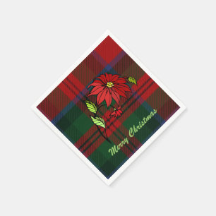 Servilleta De Papel Clan festivo MacDuff Plaid Napkins