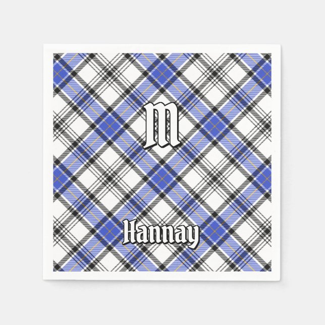 Servilleta De Papel Clan Hannay Tartan (Anverso)