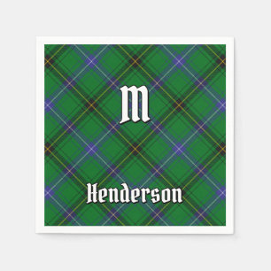 Servilleta De Papel Clan Henderson Tartan