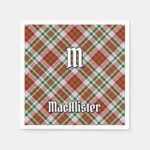 Servilleta De Papel Clan MacAlister Vestir Tartan Napkins