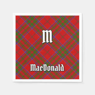 Servilleta De Papel Clan MacDonald de Keppoch Tartan Napkins