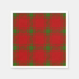 Servilleta De Papel Clan MacDonald del tartán de Sleat