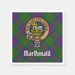 Servilleta De Papel Clan MacDonald Escudo por Tartán