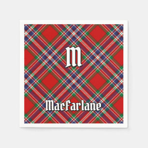Servilleta De Papel Clan MacFarlane Red Tartan
