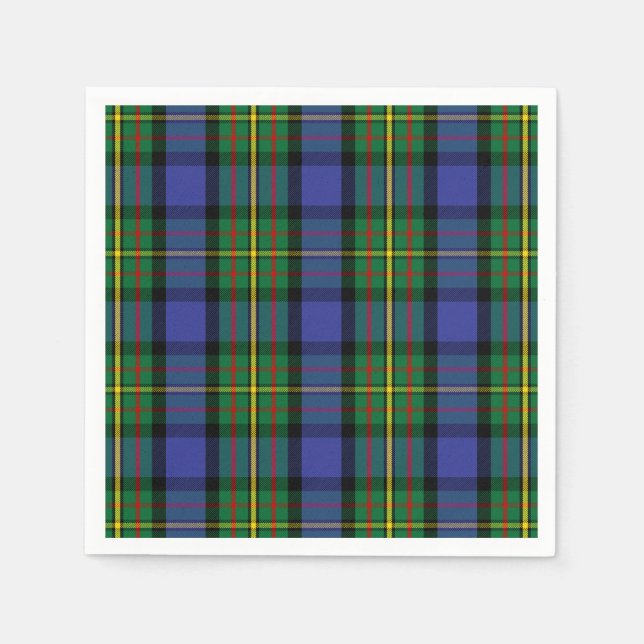 Servilleta De Papel Clan MacLaren Tartan (Anverso)