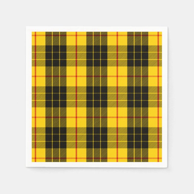 Servilleta De Papel Clan Macleod Tartan (Anverso)