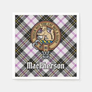 Servilleta De Papel Clan MacPherson Escudo por Vestir Tartán