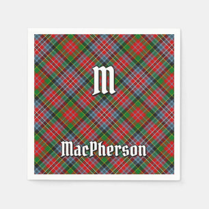 Servilleta De Papel Clan MacPherson Tartan Napkins