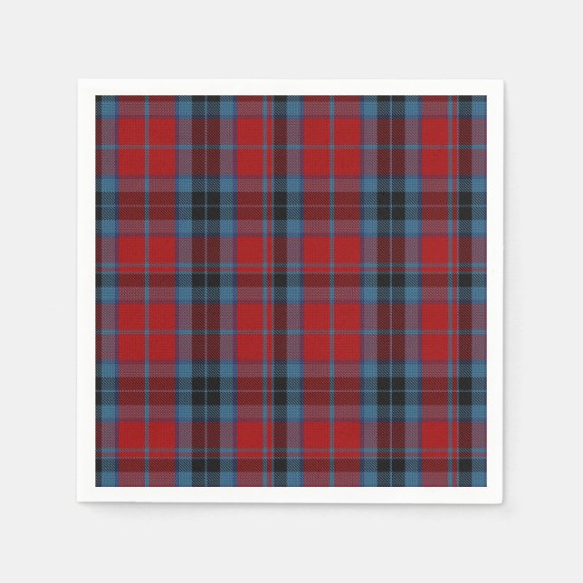 Servilleta De Papel Clan MacTavish Tartan Plaid (Anverso)