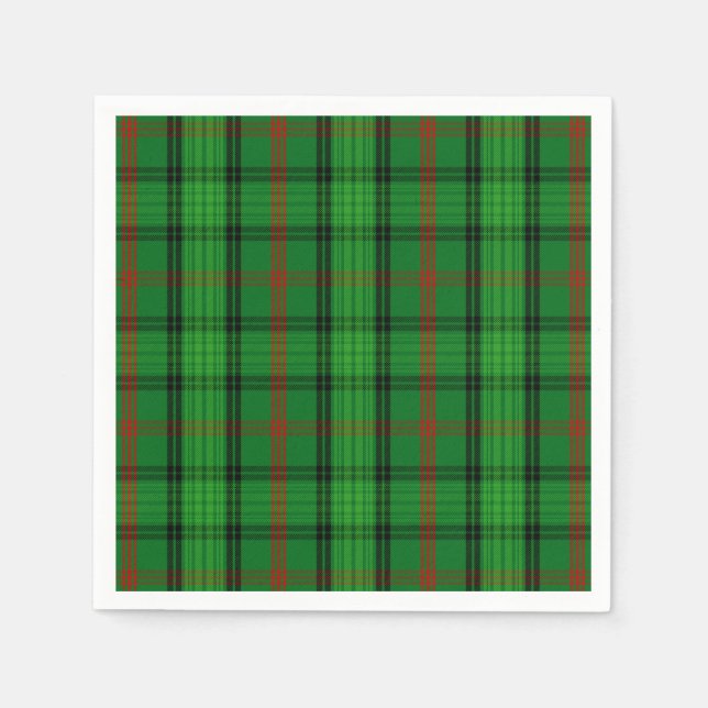 Servilleta De Papel Clan Ross Tartan (Anverso)